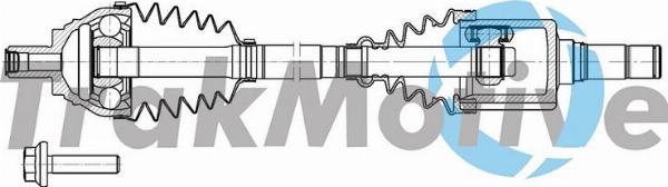 Autoteam G302267 - Приводний вал autocars.com.ua