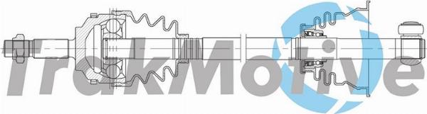 Autoteam G302278 - Приводний вал autocars.com.ua