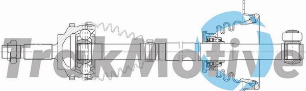 Autoteam G302286 - Приводний вал autocars.com.ua