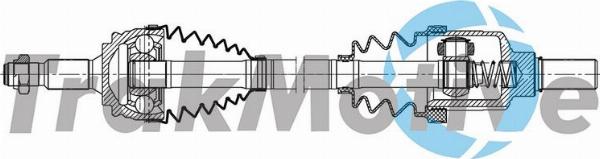 Autoteam G302339 - Приводний вал autocars.com.ua