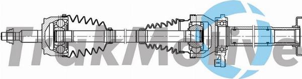 Autoteam G302359 - Приводний вал autocars.com.ua