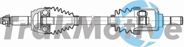 Autoteam G302366 - Приводний вал autocars.com.ua