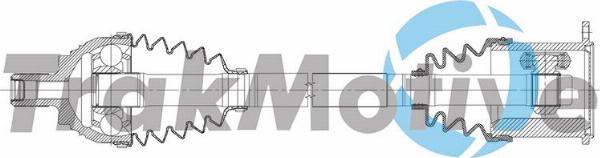 Autoteam G302383 - Приводний вал autocars.com.ua