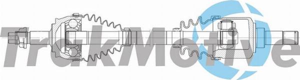 Autoteam G302391 - Приводний вал autocars.com.ua