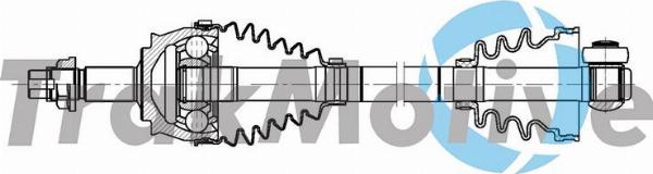 Autoteam G302397 - Приводний вал autocars.com.ua