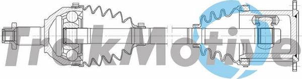 Autoteam G302631 - Приводний вал autocars.com.ua