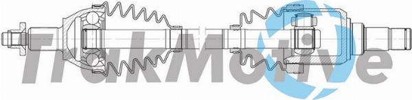 Autoteam G302672 - Приводний вал autocars.com.ua