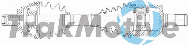 Autoteam G302678 - Приводний вал autocars.com.ua
