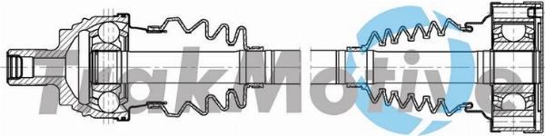 Autoteam G302684 - Приводний вал autocars.com.ua