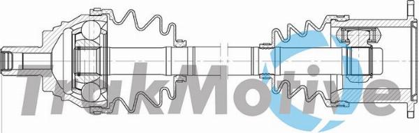 Autoteam G302685 - Приводний вал autocars.com.ua
