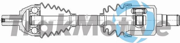 Autoteam G302937 - Приводний вал autocars.com.ua