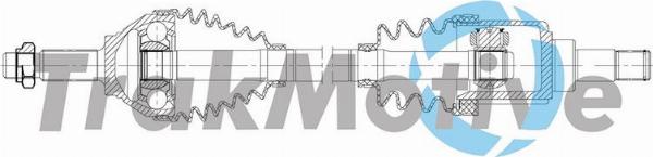 Autoteam G302939 - Приводний вал autocars.com.ua
