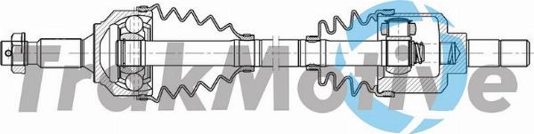 Autoteam G302948 - Приводний вал autocars.com.ua