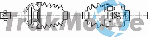 Autoteam G302960 - Приводний вал autocars.com.ua