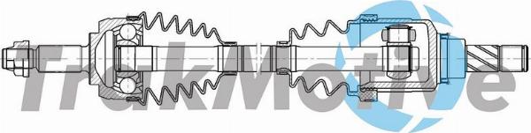 Autoteam G302961 - Приводний вал autocars.com.ua