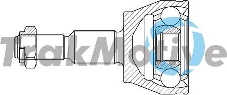 Autoteam G400839 - Шарнірний комплект, ШРУС, приводний вал autocars.com.ua