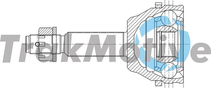 Autoteam G400933 - Шарнірний комплект, ШРУС, приводний вал autocars.com.ua