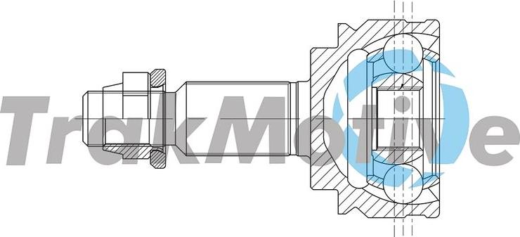 Autoteam G400935 - Шарнирный комплект, ШРУС, приводной вал autodnr.net