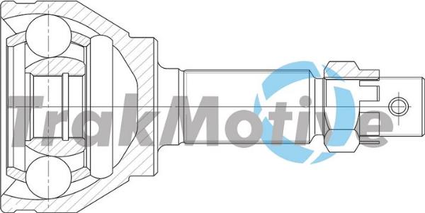 Autoteam G400948 - Шарнірний комплект, ШРУС, приводний вал autocars.com.ua