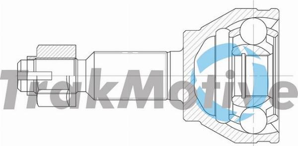 Autoteam G400996 - Шарнірний комплект, ШРУС, приводний вал autocars.com.ua