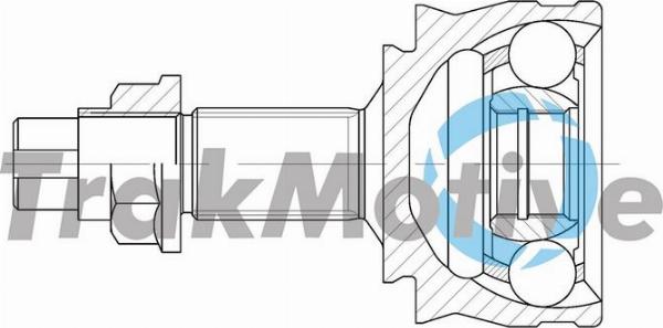 Autoteam G400999 - Шарнірний комплект, ШРУС, приводний вал autocars.com.ua