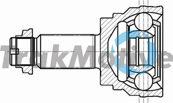 Autoteam G401004 - Шарнірний комплект, ШРУС, приводний вал autocars.com.ua