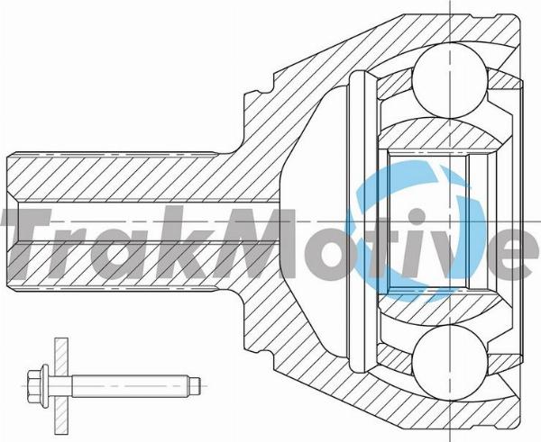 Autoteam G401015 - Шарнірний комплект, ШРУС, приводний вал autocars.com.ua