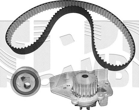 Autoteam KATW1087B - Водяний насос + комплект зубчатого ременя autocars.com.ua