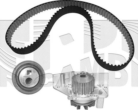 Autoteam KATW1089 - Водяний насос + комплект зубчатого ременя autocars.com.ua