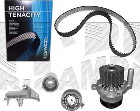 Autoteam KATW1394 - Водяний насос + комплект зубчатого ременя autocars.com.ua