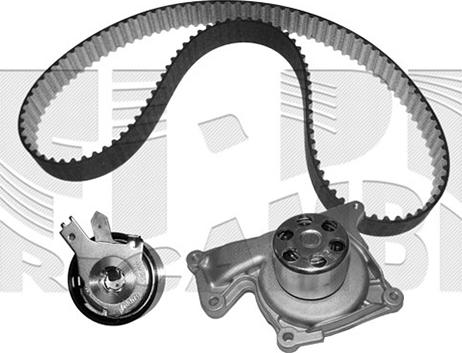 Autoteam KATW1713 - Водяной насос + комплект зубчатого ремня autodnr.net