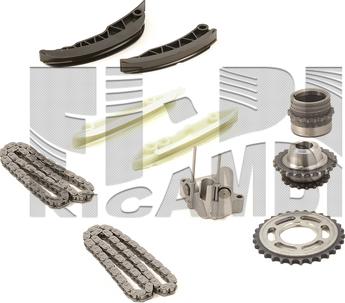 Autoteam KCA242 - Комплект ланцюга приводу распредвала autocars.com.ua