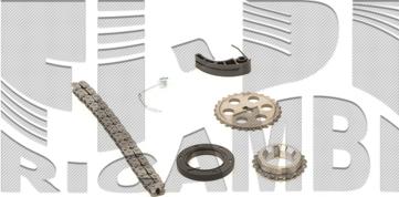 Autoteam KCA333 - Комплект ланцюга, привід масляного насоса autocars.com.ua