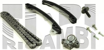 Autoteam KCA382 - Комплект ланцюга приводу распредвала autocars.com.ua