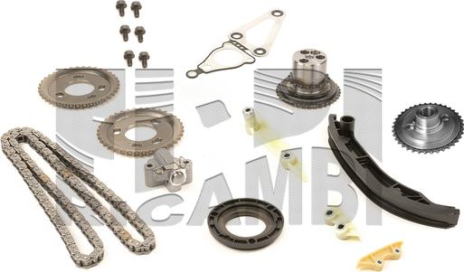 Autoteam KCA384 - Комплект ланцюга приводу распредвала autocars.com.ua