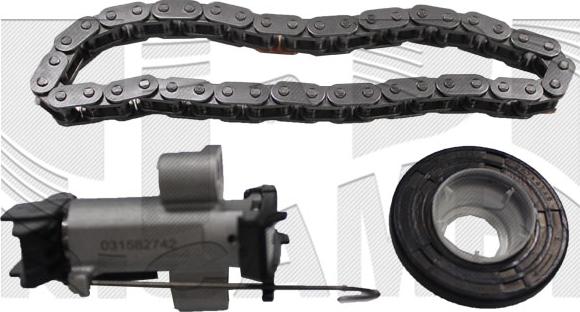 Autoteam KCA416 - Комплект ланцюга приводу распредвала autocars.com.ua