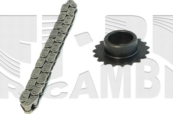 Autoteam KCA418 - Комплект ланцюга приводу распредвала autocars.com.ua