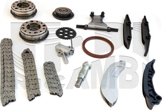 Autoteam KCA425 - Комплект ланцюга приводу распредвала autocars.com.ua