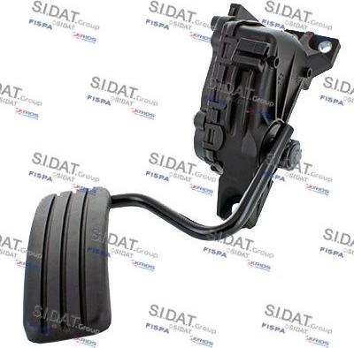 Autoteam L42076A2 - Комплект педалі керування подачею палива autocars.com.ua