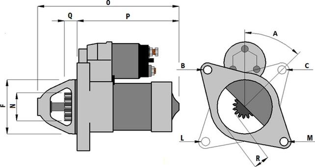 Autoteam SMA109A - Стартер autodnr.net