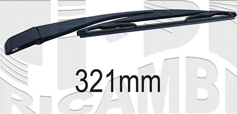 Autoteam WBR321 - Щітка склоочисника autocars.com.ua