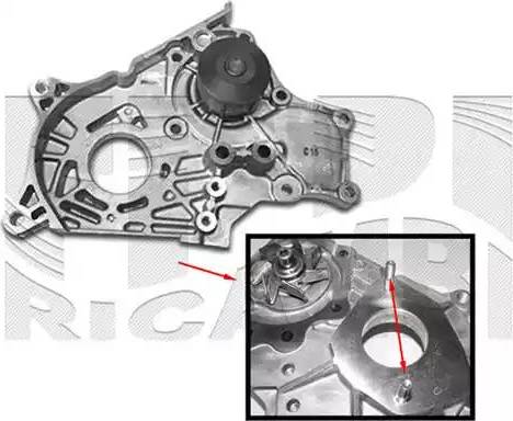 Autoteam WPA300 - Водяний насос autocars.com.ua