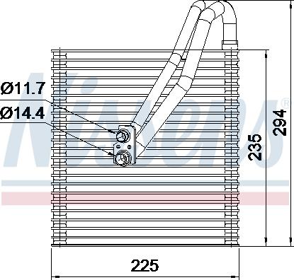 AVA BWV665 - Випарник, кондиціонер autocars.com.ua