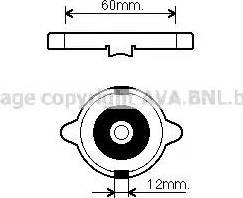 Ava Quality Cooling 980015 - Крышка горловины радиатора autodnr.net