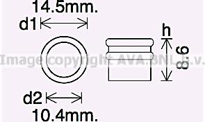 Ava Quality Cooling 982890 - Асортимент, кільце ущільнювача autocars.com.ua