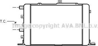 AVA AI 2024 - Радіатор, охолодження двигуна autocars.com.ua