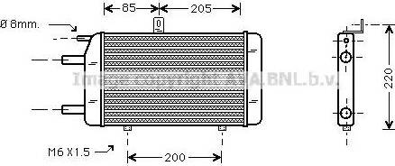 Ava Quality Cooling AI 2171 - Радиатор, охлаждение двигателя autodnr.net