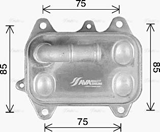 Ava Quality Cooling AI3451 - Масляный радиатор, двигательное масло autodnr.net