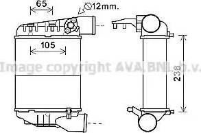 Ava Quality Cooling AI 4248 - Интеркулер autocars.com.ua