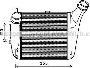 Ava Quality Cooling AI 4318 - Интеркулер autocars.com.ua